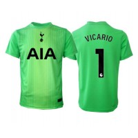 Koszulka piłkarska Tottenham Hotspur Guglielmo Vicario #1 Bramkarska Strój Domowy 2025-26 tanio Krótki Rękaw
